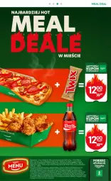 Gazetka promocyjna Żabka - Gazetka - ważna od 06.05 do 06.05.2025 - strona 12 - produkty: Kurczak, Coca-Cola, Tran, Twix, Zapiekanka, Baton, Fanta, Frytki, Sprite, Napój, Fa