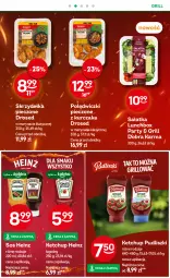 Gazetka promocyjna Żabka - Gazetka - ważna od 06.05 do 06.05.2025 - strona 29 - produkty: Piec, Kurczak, Sałatka, Ketchup, Sos, Skrzydełka pieczone, Sałat, Pudliszki, Grill, Heinz