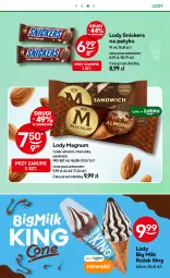 Gazetka promocyjna Żabka - Gazetka - ważna od 06.05 do 06.05.2025 - strona 41 - produkty: Big Milk, Snickers, Lody
