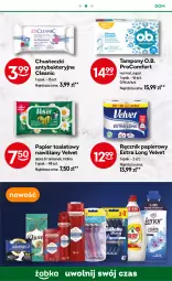 Gazetka promocyjna Żabka - Gazetka - ważna od 06.05 do 06.05.2025 - strona 83 - produkty: Rum, Papier, Tampony, Papier toaletowy, Velvet, Cleanic, Ręcznik, Chusteczki, O.B.