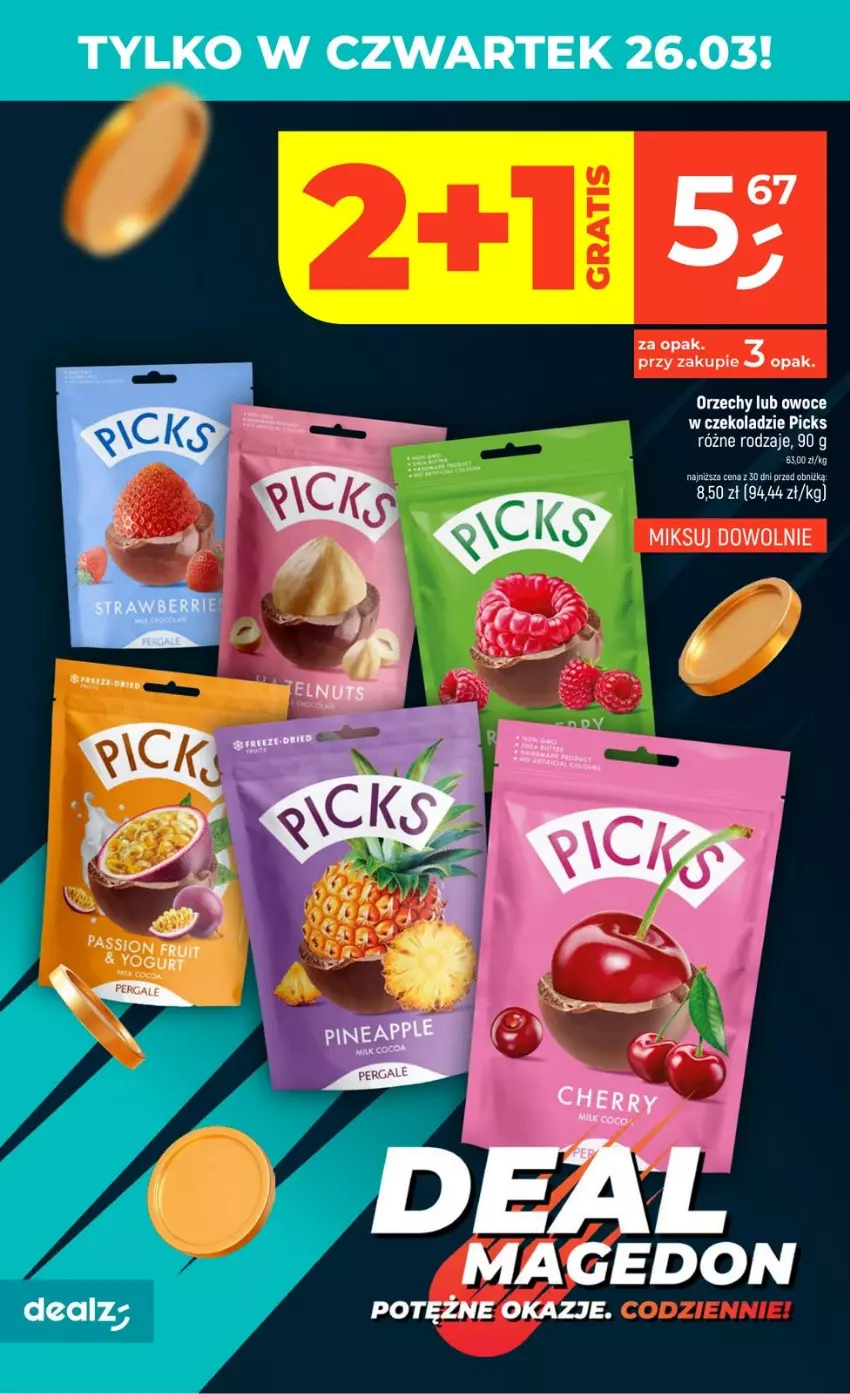 Gazetka promocyjna Dealz - DEALMAGEDON - ważna 26.03 do 01.04.2026 - strona 2 - produkty: Owoce