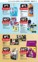 Gazetka promocyjna Netto - Gazetka - ważna od 20.01 do 20.01.2024 - strona 14 - produkty: Płyn do prania, Mokra karma, Gra, Finish, Zawieszka do wc, Bref, Whiskas, Sheba, Tytan, Limonka, Zmywarki
