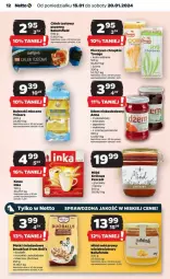 Gazetka promocyjna Netto - Gazetka - ważna od 20.01 do 20.01.2024 - strona 4 - produkty: Piec, Por, Mus, Gry, Bell, Bułeczki, Chrupki, Dżem, Miód, Pieczywo chrupkie, Chleb tostowy, Pieczywo, Danio, Bella, Chleb, Miecz, Nektar, Fa