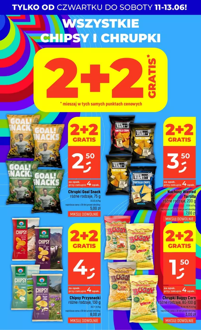Gazetka promocyjna Dealz - DEAL DNIA - ważna 11.06 do 17.06.2026 - strona 10 - produkty: Chipsy, Chrupki, Goal, Gra, Przysnacki
