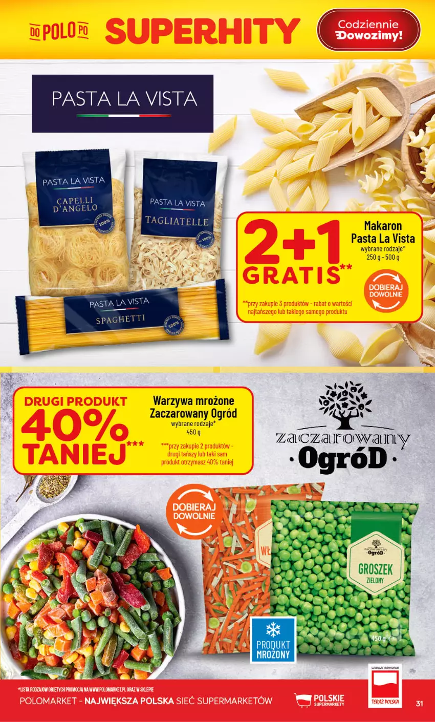 Gazetka promocyjna PoloMarket - Gazetka POLOmarket - ważna 12.08 do 18.08.2026 - strona 31 - produkty: Laur, LG, Makaron, Ogród, Paola, Warzywa