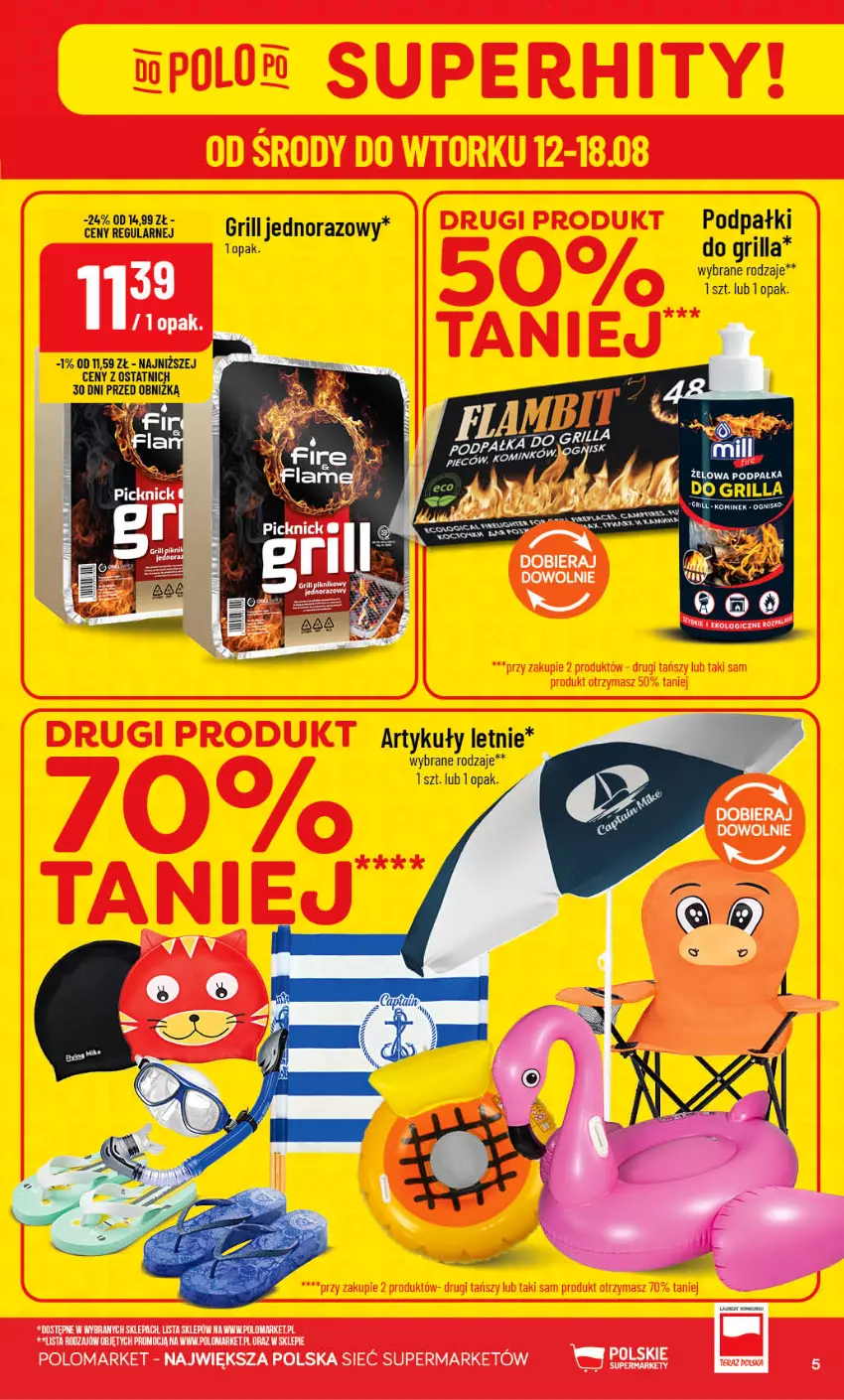 Gazetka promocyjna PoloMarket - Gazetka POLOmarket - ważna 12.08 do 18.08.2026 - strona 5 - produkty: Grill, Lack