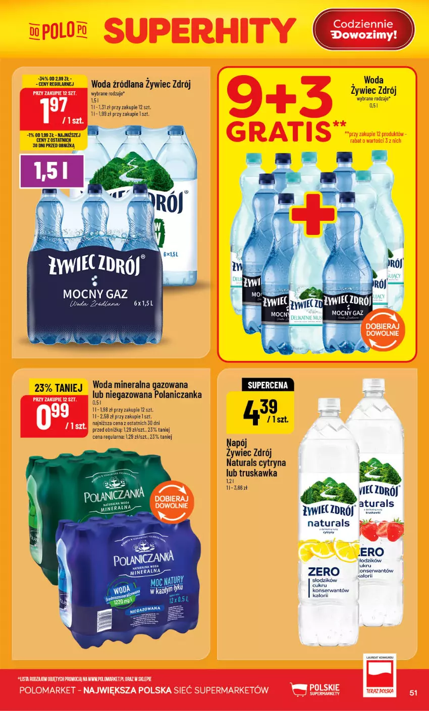 Gazetka promocyjna PoloMarket - Gazetka POLOmarket - ważna 12.08 do 18.08.2026 - strona 51 - produkty: LANA, Napój, Woda, Woda mineralna