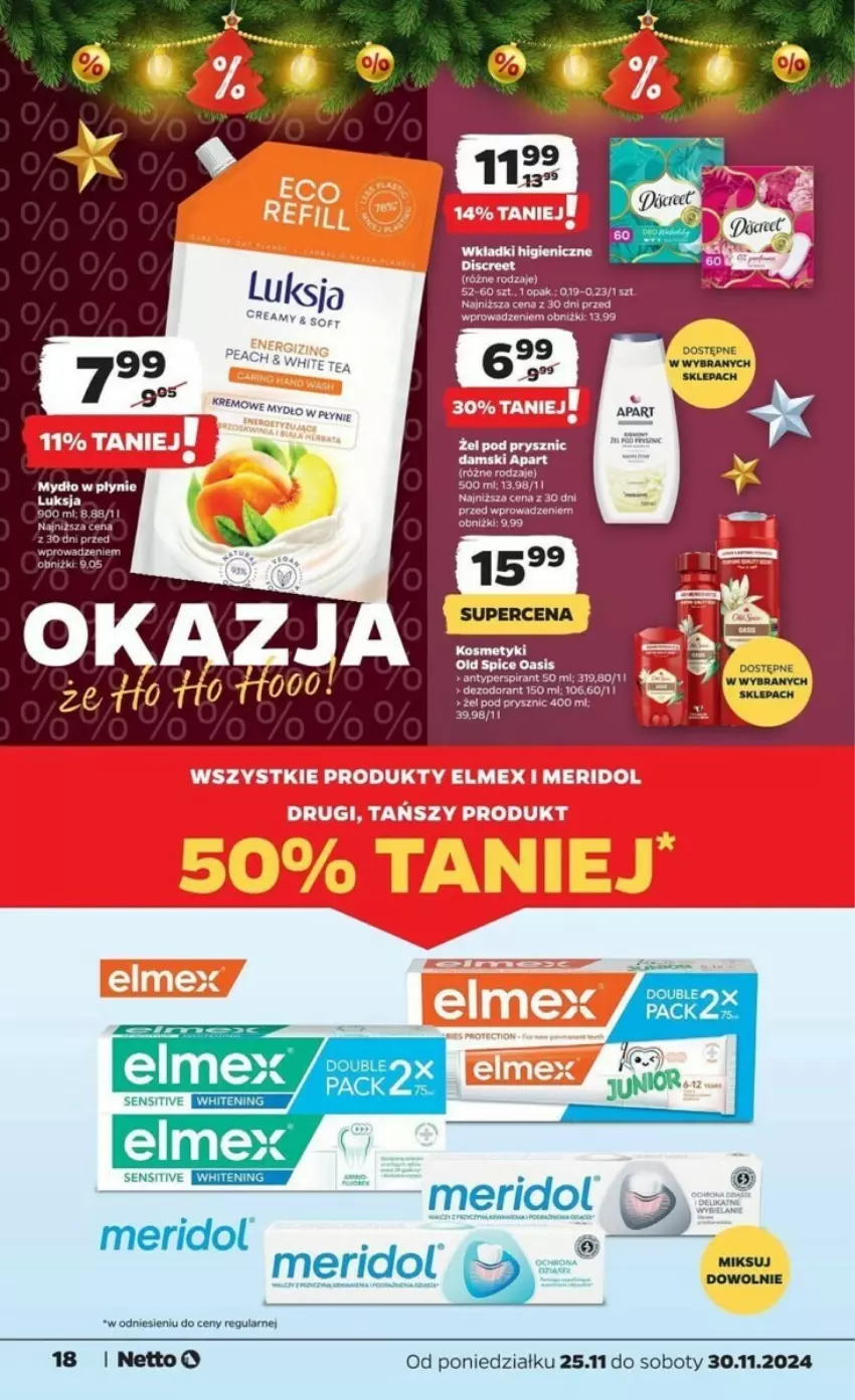 Gazetka promocyjna Netto - ważna 25.11 do 30.11.2024 - strona 10 - produkty: Antyperspirant, Dezodorant, Elmex, Fa, Rama