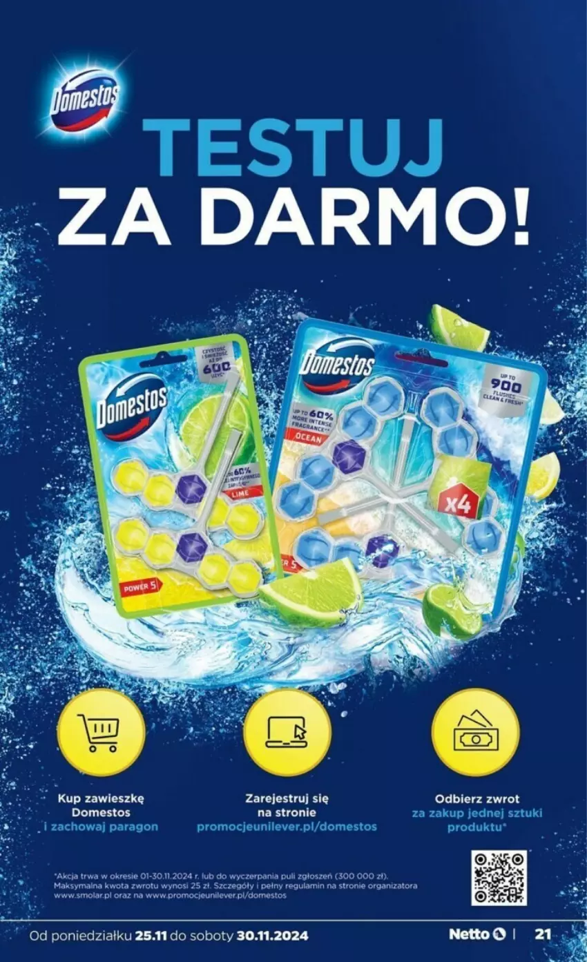 Gazetka promocyjna Netto - ważna 25.11 do 30.11.2024 - strona 14 - produkty: Domestos, Mola