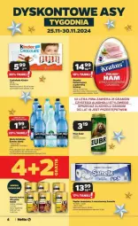 Gazetka promocyjna Netto - Gazetka - ważna od 30.11 do 30.11.2024 - strona 21 - produkty: Piwa, Krakus, Ser, Mus, Gra, Szynka konserwowa, Szynka, Czekolada, Gala, Kinder, Fa