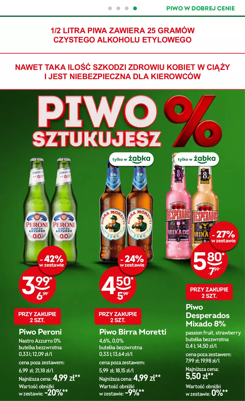 Gazetka promocyjna Żabka - gazetka-promocyjna-29-30-2026 - ważna 15.07 do 28.07.2026 - strona 61 - produkty: Desperados, Gra, Mixa, Piec, Piwa, Piwo