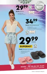 Gazetka promocyjna Biedronka - Gazetka - ważna od 13.07 do 13.07.2022 - strona 23 - produkty: Klapki, Sok, Szorty