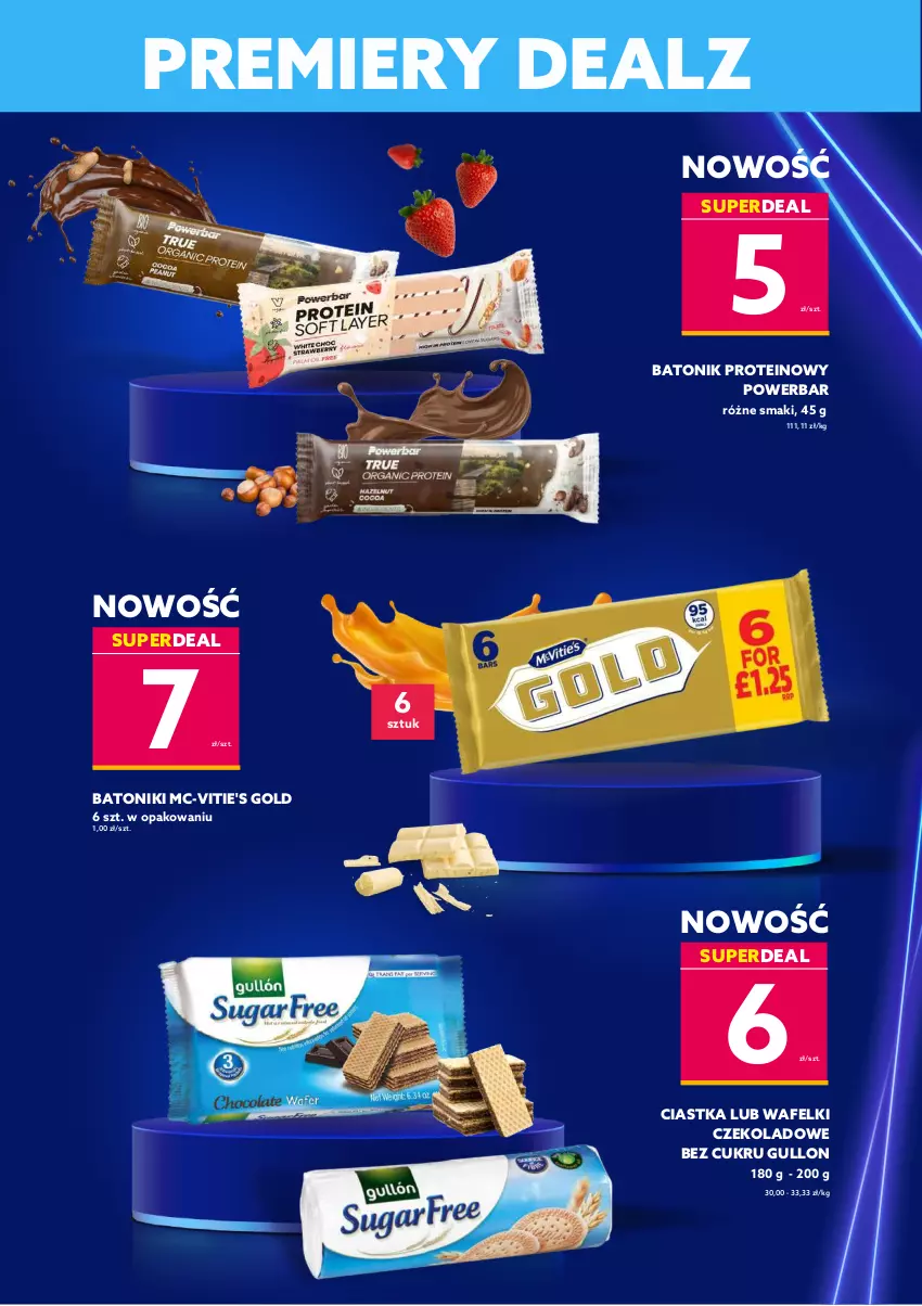 Gazetka promocyjna Dealz - ✨FESTIWAL MEGA OFERT!✨ - ważna 06.02 do 11.02.2023 - strona 5 - produkty: Baton, Ciastka, Tonik