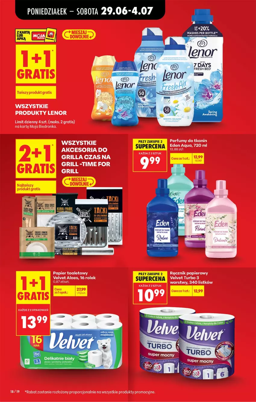 Gazetka promocyjna Biedronka - Od Poniedziałku - ważna 29.06 do 04.07.2026 - strona 22 - produkty: 7 Days, Fa, Grill, Top