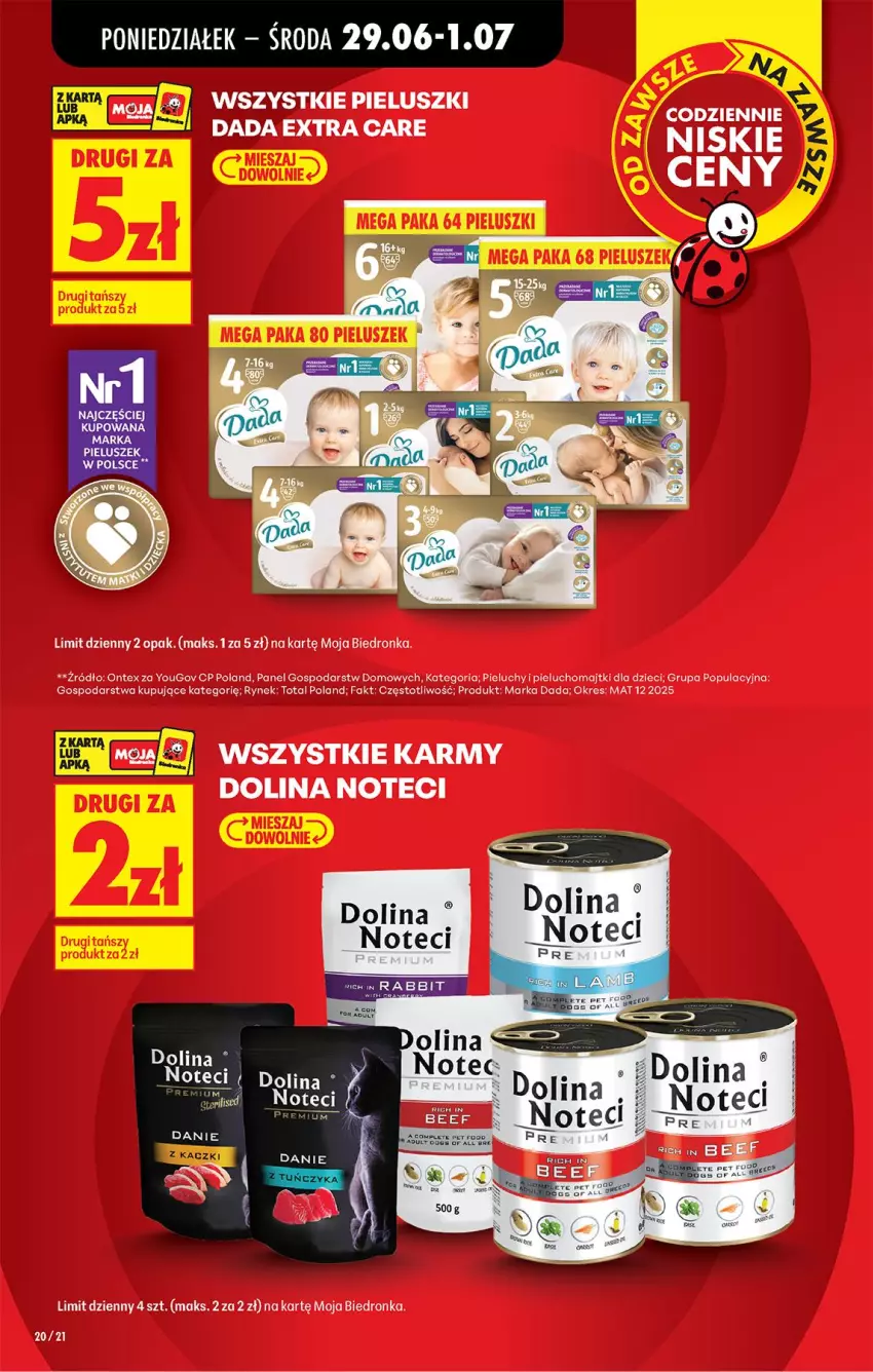 Gazetka promocyjna Biedronka - Od Poniedziałku - ważna 29.06 do 04.07.2026 - strona 24 - produkty: Dada, Dzieci, Fa, Majtki, Pieluchomajtki, Pieluchy
