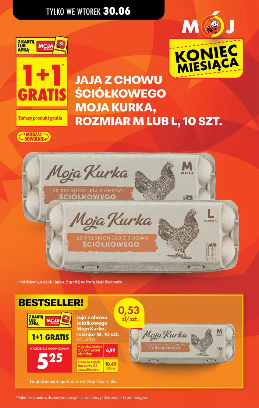Gazetka promocyjna Biedronka - Od Poniedziałku - ważna 29.06 do 04.07.2026 - strona 5 - produkty: Chia, Gra, Jaja, Por