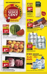 Gazetka promocyjna Biedronka - Od Poniedziałku - Gazetka - ważna od 04.07 do 04.07.2026 - strona 1 - produkty: Ser, Gra, 7 Days, Gouda, Arbuz, Woda, Kiełbasa, Lenor, Fa