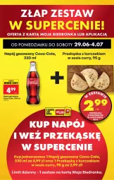 Gazetka promocyjna Biedronka - Od Poniedziałku - Gazetka - ważna od 04.07 do 04.07.2026 - strona 41 - produkty: Kurczak, Sos, Coca-Cola, Napój gazowany, Napój