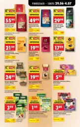 Gazetka promocyjna Biedronka - Od Poniedziałku - Gazetka - ważna od 04.07 do 04.07.2026 - strona 59 - produkty: Torebka, Kawa rozpuszczalna, Ser, Rum, Gin, Kawa ziarnista, Ananas, Kawa mielona, Kawa, Lipton, Owoce, Jacobs, Herbata, Mięta, Fa