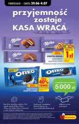 Gazetka promocyjna Biedronka - Od Poniedziałku - Gazetka - ważna od 04.07 do 04.07.2026 - strona 62 - produkty: Ciastka, Gra, Rama, Sati, Croissant, 7 Days, Rogal, Oreo, Milka
