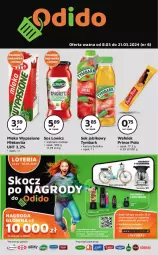 Gazetka promocyjna Odido - Gazetka - ważna od 21.03 do 21.03.2024 - strona 1 - produkty: Sos, Sok, Gra, Cif, Prince Polo, Wafelek, Mlekovita, Lack, Sok jabłkowy, Tymbark, Heinz, Mleko