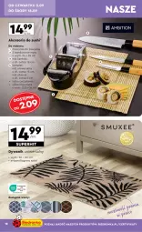 Gazetka promocyjna Biedronka - Okazje tygodnia - Gazetka - ważna od 14.09 do 14.09.2024 - strona 20 - produkty: Dywanik, Nóż uniwersalny, Szynka, Sushi, Maszynka, Cedzak, Dywan