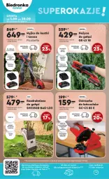 Gazetka promocyjna Biedronka - Okazje tygodnia - Gazetka - ważna od 14.09 do 14.09.2024 - strona 34 - produkty: Piec, Sok, Gra, Bell, Rozdrabniacz, Szczotka, Bella, Einhell