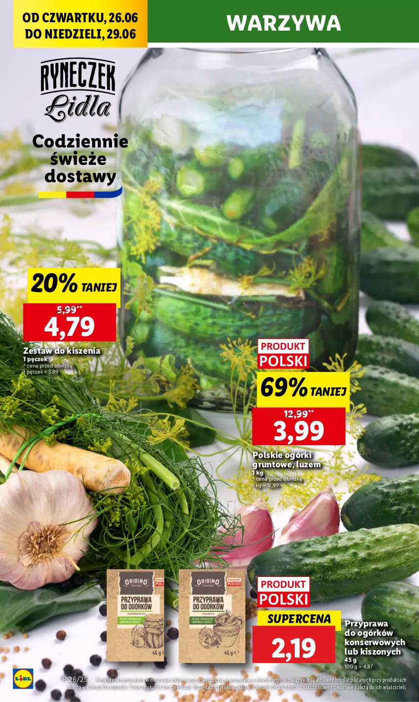 Gazetka promocyjna Lidl - GAZETKA - ważna 26.06 do 29.06.2025 - strona 18 - produkty: Grunt, Ser, Warzywa
