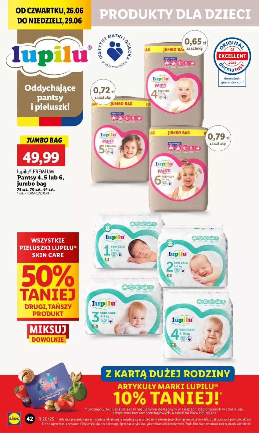 Gazetka promocyjna Lidl - GAZETKA - ważna 26.06 do 29.06.2025 - strona 52 - produkty: Dzieci, O Bag