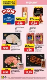 Gazetka promocyjna Lidl - GAZETKA - Gazetka - ważna od 29.06 do 29.06.2025 - strona 30 - produkty: Piec, Kurczak, Ser, Pur, Kindziuk, Parówki, Parówki z indyka, PIKOK, Pieprz, Frankfurterki, Kabanos