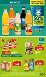 Gazetka promocyjna Lidl - GAZETKA - Gazetka - ważna od 29.06 do 29.06.2025 - strona 41 - produkty: Mus, Lemoniada, Kaktus, Napoje, Limonka, Kubuś, Pokémon, Arbuz, Mango, Napój, Nektar