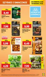 Gazetka promocyjna Lidl - GAZETKA - Gazetka - ważna od 29.06 do 29.06.2025 - strona 49 - produkty: Sałat, Burger, Kaszanka, Kasza, Roślinny burger