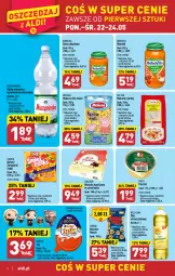 Gazetka promocyjna Aldi - Pełen katalog - Gazetka - ważna od 27.05 do 27.05.2023 - strona 6 - produkty: Makaron, Sok, Ryż, Mus, Bell, Makaron ryżowy, Pasztet, BoboVita, Mleczko, Muszynianka, Dzieci, Lorenz, Woda mineralna, Bella, Monster Munch, Olej słonecznikowy, Woda, Olej, Kinder, Nimm2