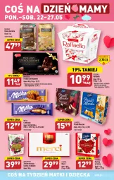 Gazetka promocyjna Aldi - Pełen katalog - Gazetka - ważna od 27.05 do 27.05.2023 - strona 9 - produkty: Ser, Kawa ziarnista, Praliny, Kawa, Raffaello, Herbata czarna, Mleczko, Czekolada, Ptasie mleczko, Ferrero, E. Wedel, Herbata, Merci, Milka, Fa