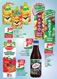 Gazetka promocyjna Dino - Gazetka 9 - Gazetka - ważna od 05.03 do 05.03.2024 - strona 3 - produkty: Sok, Por, Mus, Fortuna, Mola, Tymbark, Sok pomidorowy, Owoce, Kubuś, Napój niegazowany, Napój, Nektar, Hortex