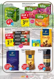 Gazetka promocyjna Prim Market - Gazetka - ważna od 26.07 do 26.07.2023 - strona 11 - produkty: Tchibo, Torebka, Nescafé, Kawa rozpuszczalna, Kawa mielona, Kawa, Loyd, Herbata, Napój, Nestlé, Herbata owocowa, Fa