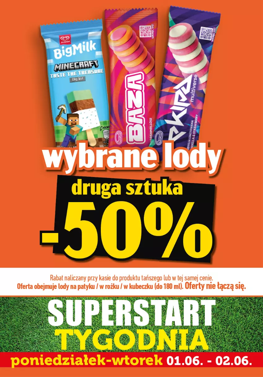 Gazetka promocyjna Topaz - Gazetka - ważna 01.06 do 02.06.2026 - strona 2 - produkty: Lody