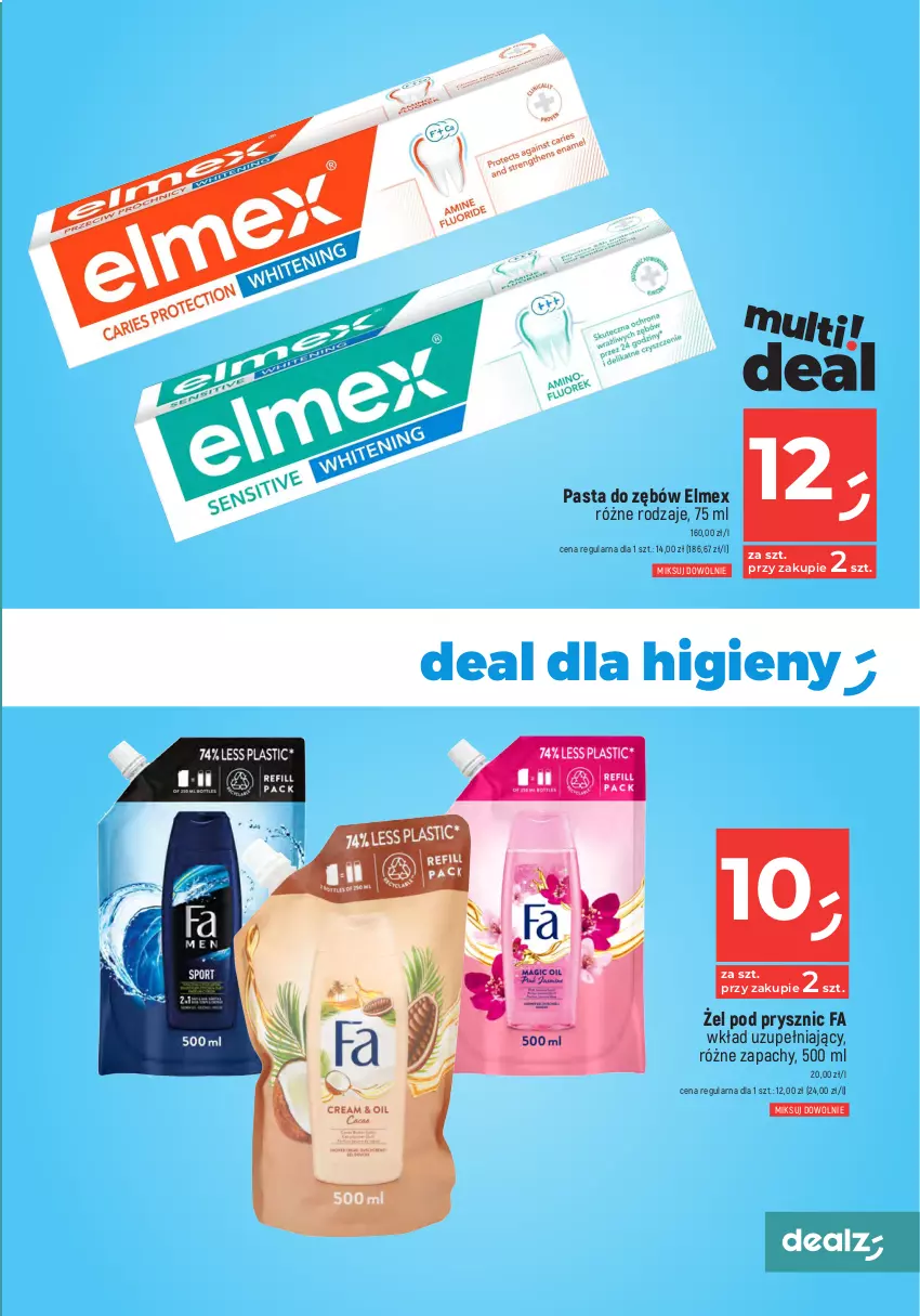 Gazetka promocyjna Dealz - MAKE A DEALZ - ważna 04.05 do 10.05.2023 - strona 11 - produkty: Elmex, Fa, Pasta do zębów