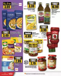 Gazetka promocyjna Topaz - Gazetka - Gazetka - ważna od 13.11 do 13.11.2024 - strona 18 - produkty: Lubella, Ketchup, Koncentrat pomidorowy, Makaron, Dawtona, Top, Ser, Ryż, Bell, Kukurydza konserwowa, Bulgur, Stek, Bella, Wino, Kasza, Olej, Kukurydza, LG, Oliwa