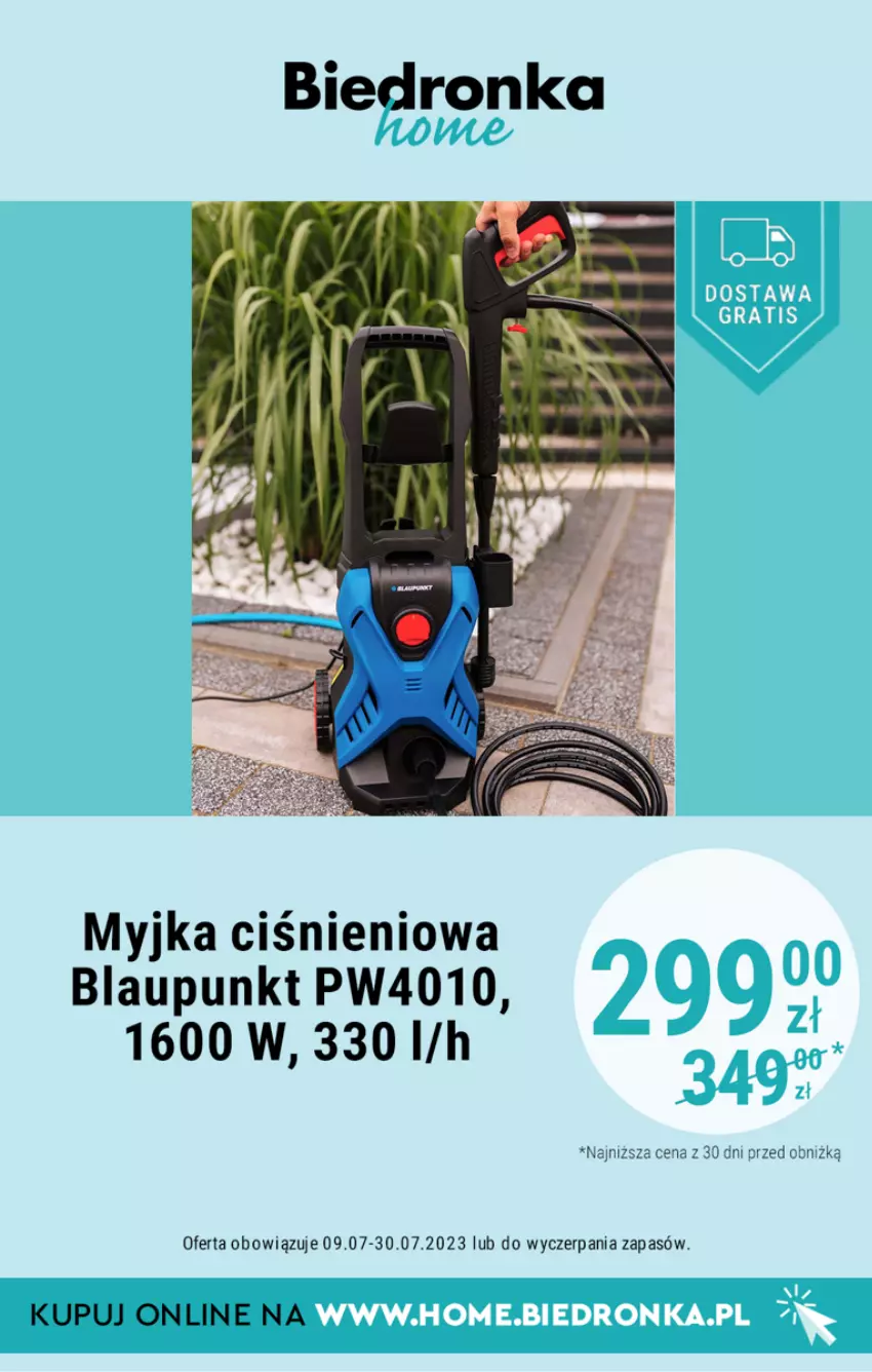 Gazetka promocyjna Biedronka - Biedronka Home - Gazetka - Biedronka.pl - ważna 09.07 do 22.07.2023 - strona 6 - produkty: Myjka ciśnieniowa