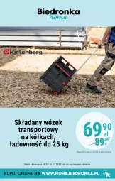 Gazetka promocyjna Biedronka - Biedronka Home - Gazetka - Biedronka.pl - Gazetka - ważna od 22.07 do 22.07.2023 - strona 3 - produkty: Por, Tran, Sport, Wózek, Wózek transportowy