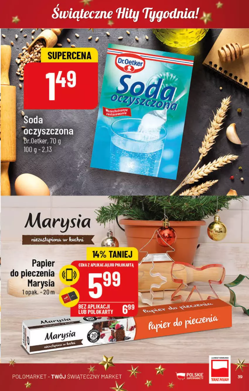 Gazetka promocyjna PoloMarket - Gazetka pomocyjna - ważna 30.11 do 06.12.2022 - strona 39 - produkty: Papier, Piec