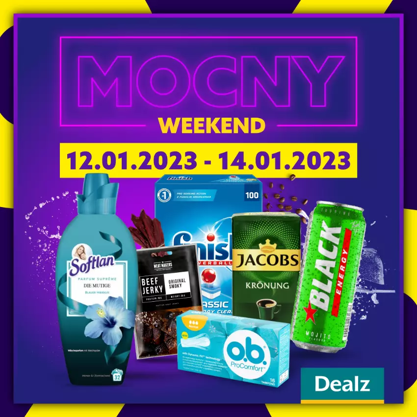 Gazetka promocyjna Dealz - MOCNY WEEKENDZobacz już dziś! - ważna 12.01 do 14.01.2023 - strona 1