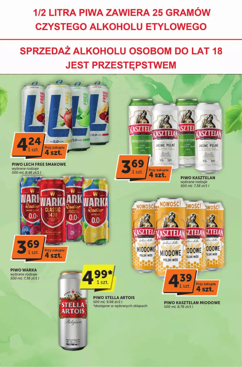Gazetka promocyjna ABC - ważna 15.05 do 27.05.2025 - strona 27 - produkty: Gra, Kasztelan, Piwa, Piwo, Warka