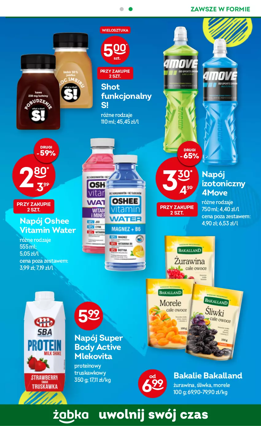 Gazetka promocyjna Żabka - ważna 25.01 do 31.01.2023 - strona 25 - produkty: Bakalland, Body, Mleko, Mlekovita, Napój, Oshee