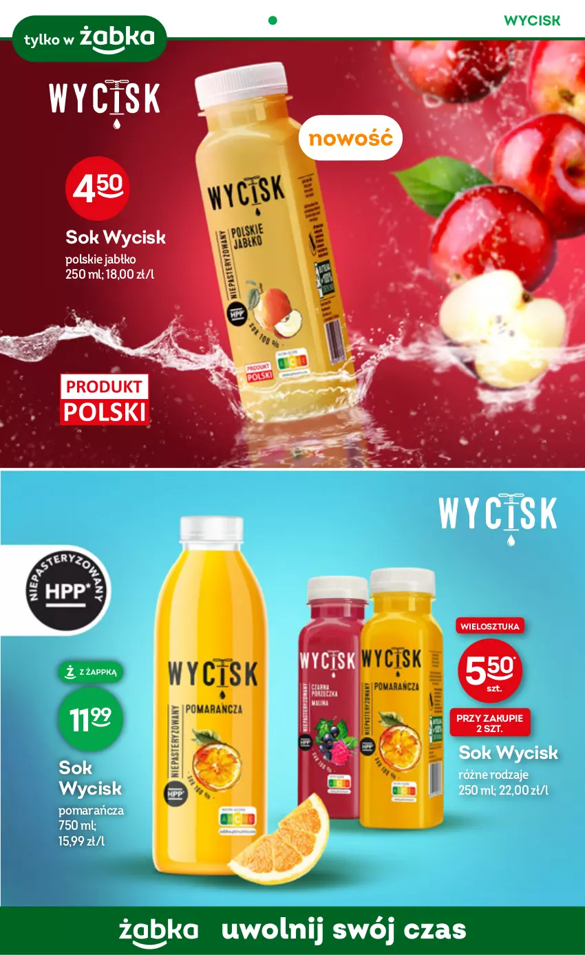 Gazetka promocyjna Żabka - ważna 25.01 do 31.01.2023 - strona 26 - produkty: Sok