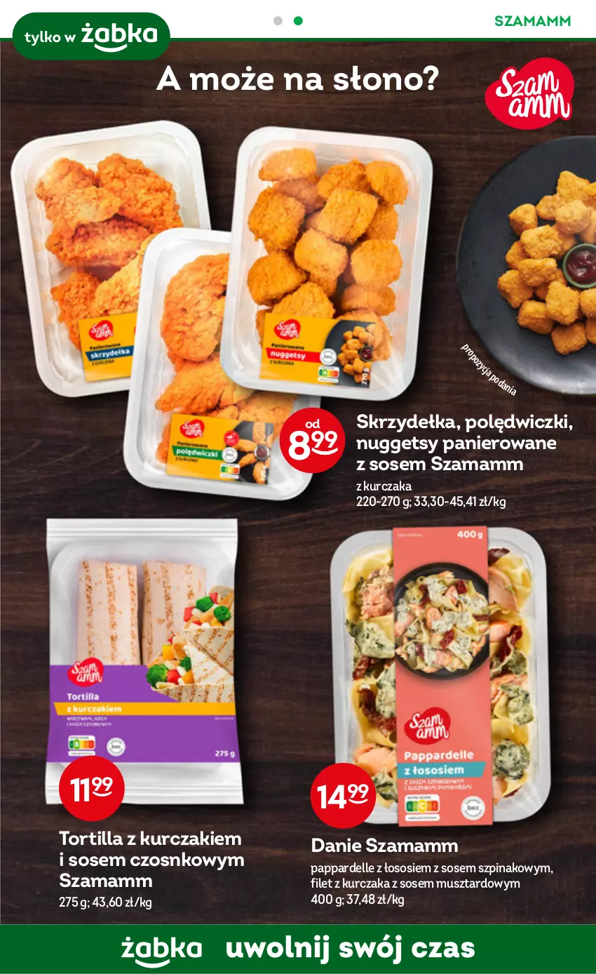 Gazetka promocyjna Żabka - ważna 25.01 do 31.01.2023 - strona 29 - produkty: Dell, Kurczak, Mus, Sos, Szpinak, Tortilla