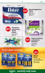 Gazetka promocyjna Żabka - Gazetka - ważna od 31.01 do 31.01.2023 - strona 41 - produkty: Rum, Papier, Varta, Papier toaletowy, Velvet, Ręcznik, Chusteczki
