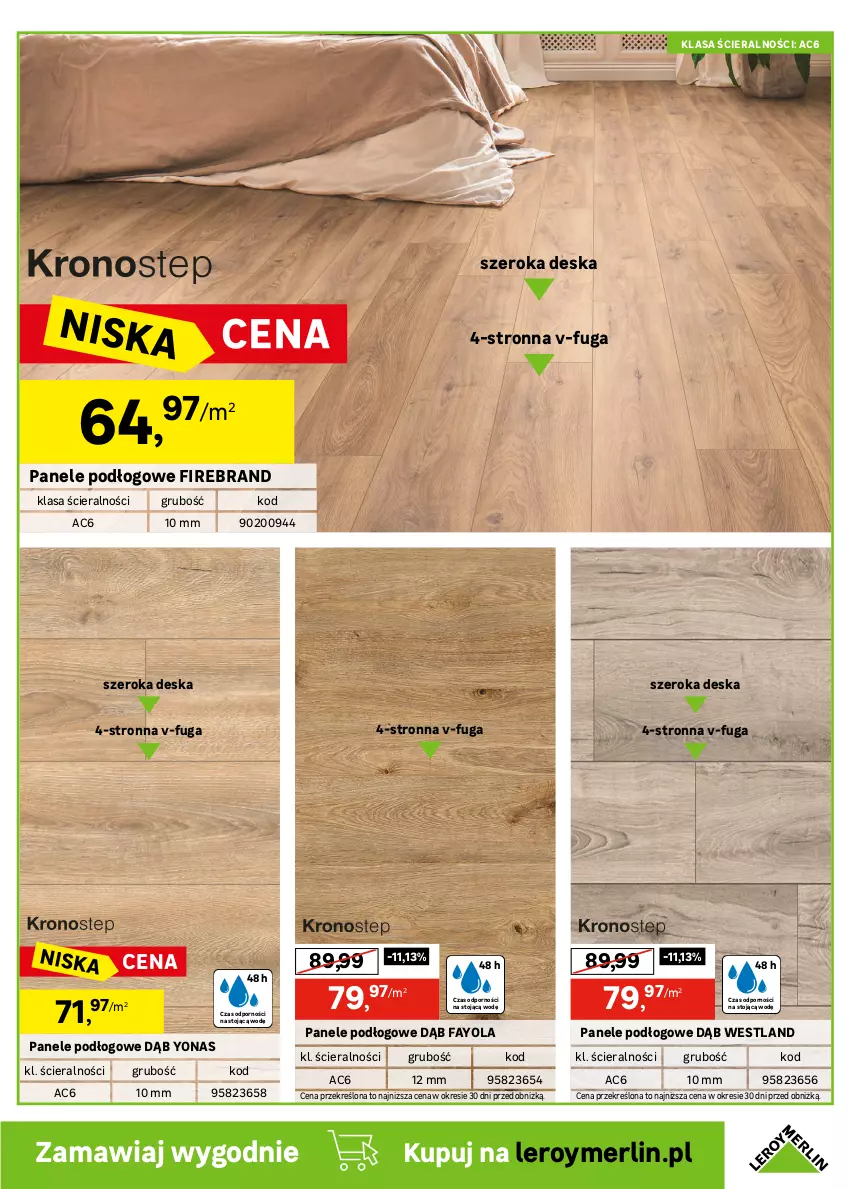 Gazetka promocyjna Leroy Merlin - Gazetka Leroy Merlin - ważna 22.04 do 19.05.2026 - strona 23 - produkty: Fa, Isana, Lakier, Listwa, Listwa przypodłogowa, Podkład, Por, Risana