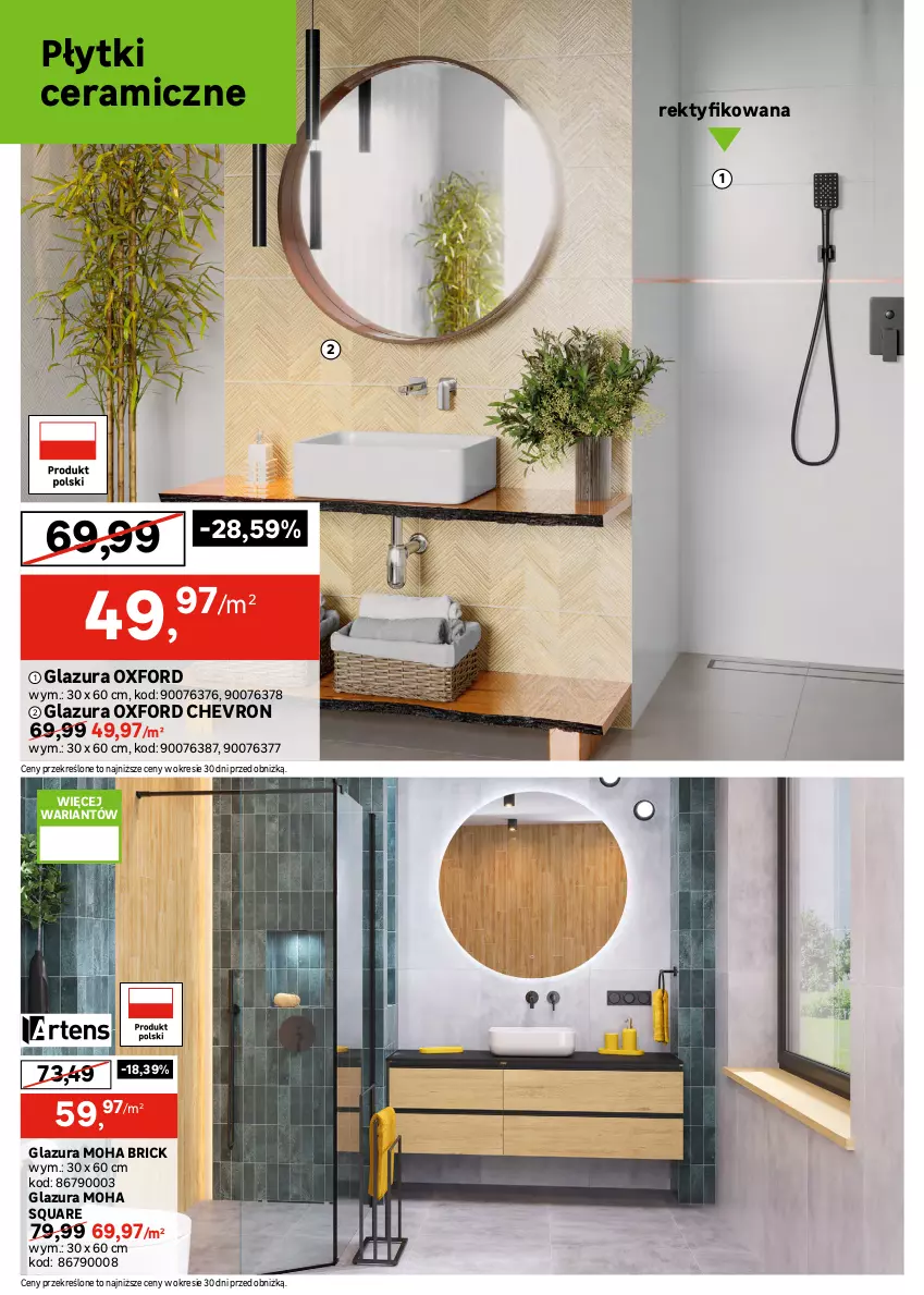 Gazetka promocyjna Leroy Merlin - Gazetka Leroy Merlin - ważna 22.04 do 19.05.2026 - strona 28 - produkty: Glazura, Gres, Gres szkliwiony, Lazur, Por